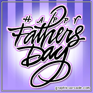 To all dad's, step dad's, stand in dad's, and those who want to be dad's, Happy Father's Day!